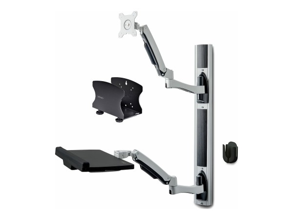 STARTECH.COM Workstation Wandhalterung VESA-Halterung fur 32 Monitor 10kg S 2PASTSC-WALL-MOUNT