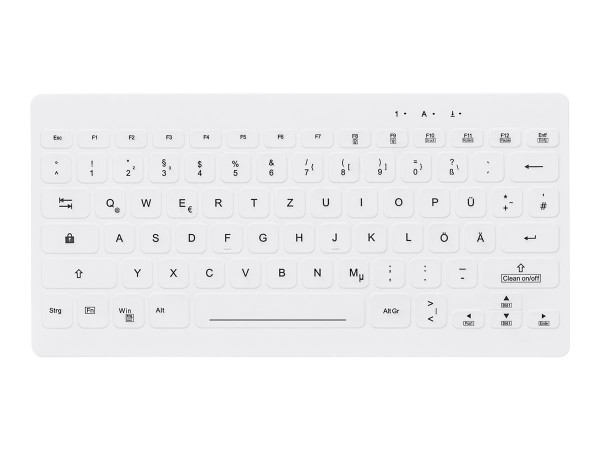 CONTOUR CONTOUR ACTIVE KEY Mini Hygiene Tastatur Ultraflat weiß