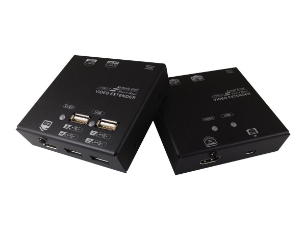 VALUE VALUE KVM Verlängerung über Kat.6, HDMI, 4x USB, 60m