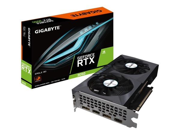 GIGABYTE GeForce RTX 3050 EAGLE 8GB GV-N3050EAGLE-8GD