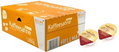 HELLMA Kaffeesahne 10 % Fett, Großpackung