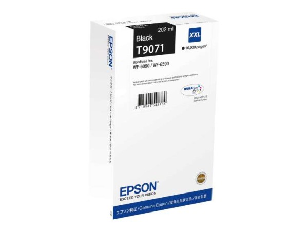 EPSON WF-6xxx Ink Cartridge Shwarz XXL C13T90714N