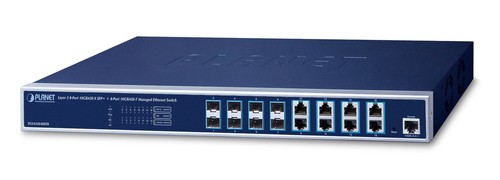PLANET TECHNOLOGY PLANET TECHNOLOGY 8-Port 10G SFP+ + 8-Port 10GE Switch XGS-6320-8X8TR