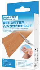 HARO Wund-Pflaster wasserfest, 500 x 60 mm, beige
