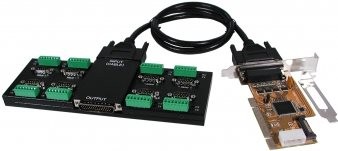 EXSYS EXSYS PCI 8S Seriell RS-232/422/485 Metall-Box inkl. LP Bügel (SystemBase) (EX-47040P)