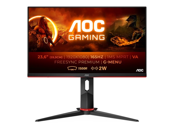 AOC C24G2AE/BK 59,9cm (23,6") C24G2AE/BK