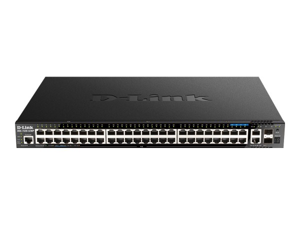 D-LINK 28-Port Smart Managed PoE+ Gigabit Stack Switch 4x 2.5 GE, 4x 10G DGS-1520-28MP/E