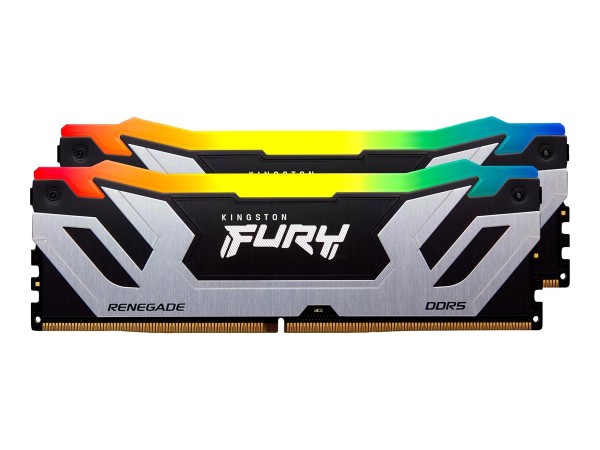 KINGSTON FURY Renegade RGB Silver XMP 48GB Kit (2x24GB) KF584CU40RSAK2-48