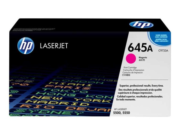 HP 645A Magenta LaserJet Tonerpatrone (C9733A) C9733A