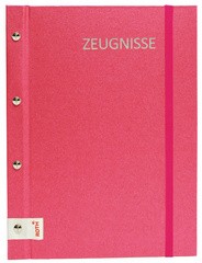 ROTH Zeugnismappe Metallium mit Buchschrauben, gold