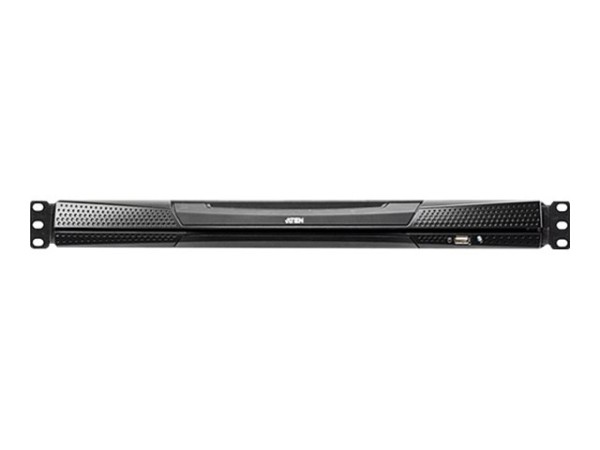 ATEN KL1508AiN KVM Over IP Switch, 8 Port, 48cm LCD, VGA, PS/2-USB, Tastaur KL1508AIN D