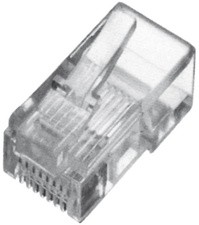 DIGITUS Modular-Stecker RJ45, Kat.5e, geschirmt