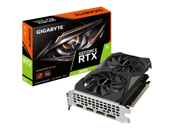 GIGABYTE RTX3050 Windforce OC 6GB GV-N3050WF2OC-6GD