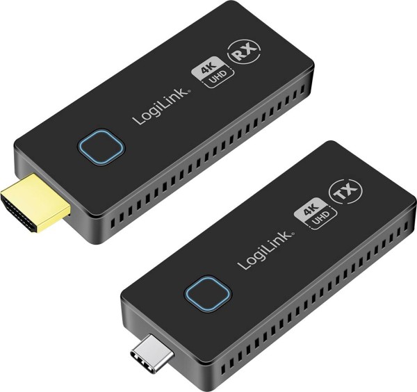 LOGILINK LOGILINK HDMI Übertragungs-Set USB-C zu drahtlos 30m - Kabel-/Adapterset
