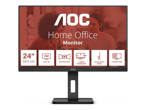 AOC 24E3QAF Essential Monitor 60,5cm (24") 24E3QAF