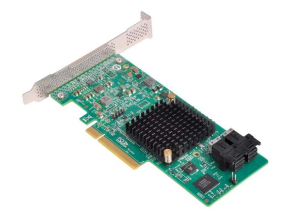 SILVERSTONE SST-ECS05 RAID-Contr. PCIe x8 für 8x SAS/SATA (9311- (SST-ECS05 SST-ECS05