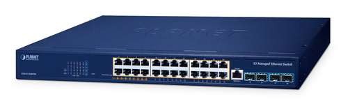 PLANET TECHNOLOGY Layer 3 8-Port 10/100/1000T GS-6311-24HP4X