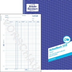 AVERY Zweckform Formularbuch "Rapport/Regiebericht", SD, A5