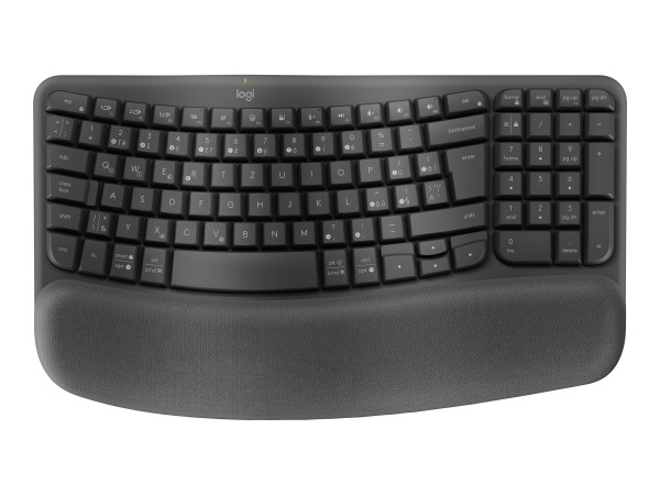 LOGITECH WAVE KEYSERGONOMIC KB GRAPHITE 920-012307