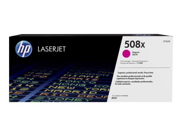 HP HP 508X Magenta LaserJet Tonerpatrone (CF363X)