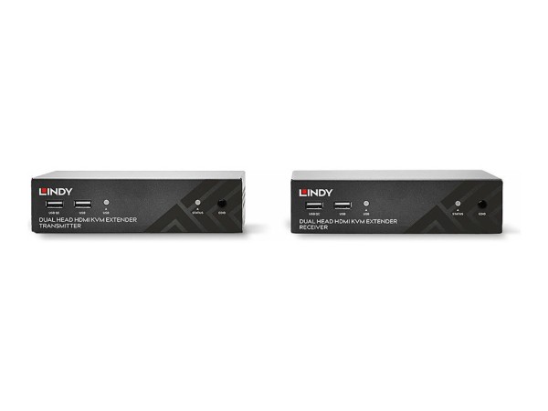 LINDY LINDY 100m Cat.6 Dual Head HDMI, USB & RS232 Extender