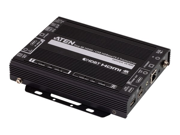 ATEN VanCryst VE1843 - Video/Audio/Infrarot/USB/serieller/Netzwerkextender VE1843-AT-G