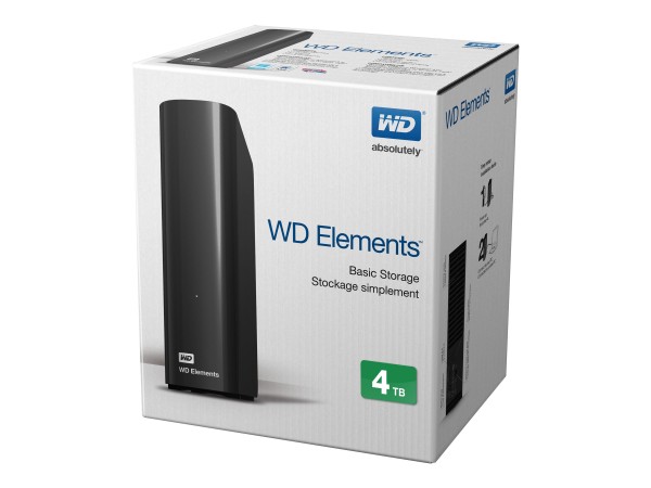 WESTERN DIGITAL 4TB Western Digital Elements WDBWLG0040HBK