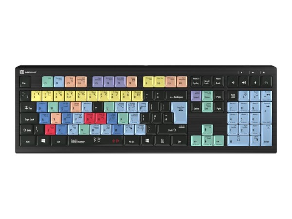LOGIC-KEYBOARD LogicKeyboard Cubase / Nuendo Astra 2 - Tastatur - hintergru LKB-CBASE-A2PC-UK