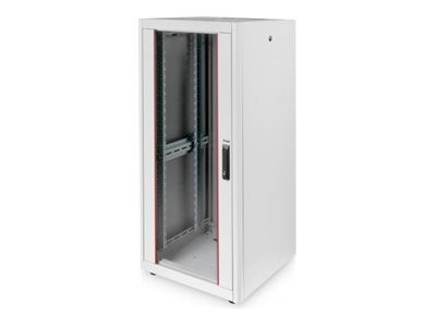 EQUIP EQUIP Serverschrank 19"  26U 600x600mm Glastür   grau