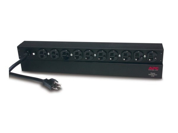 APC APC Rack PDU, Basic, 1U, 20A, 120V, (10)