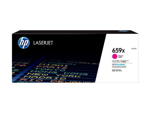 HP HP 659X - Magenta - Original - LaserJet - Tonerpatrone (W2013X) - für LaserJet Enterprise MFP M776;