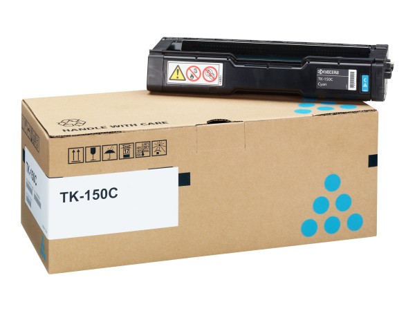 KYOCERA TK 150C Cyan Tonerpatrone 1T05JKCNL0