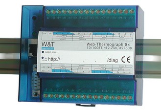 W&T PT100 Messfühler für Web-Thermograph, Anschlußkabel 2 m