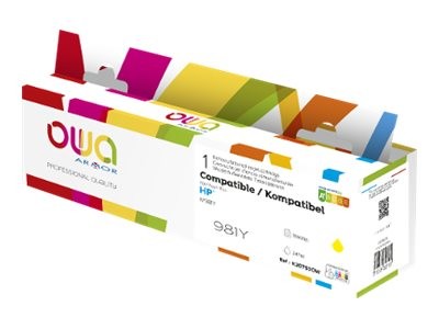 ARMOR ARMOR OWA Tinte komp. HP 981Y Y yellow L0R15A