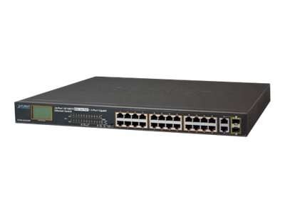 PLANET TECHNOLOGY 24-Port Combo Ethernet Switch FGSW-2622VHP