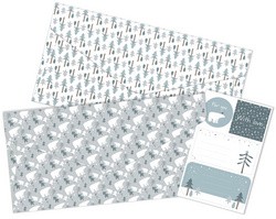 Clairefontaine Weihnachts-Geschenkumschlag "Polar"