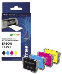 CLOVER CLOVER Freecolor Patrone Epson T1295 Multipack BK/C/M/Y remanufactured