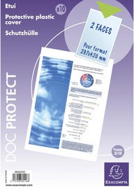 EXACOMPTA Schutzhülle Doc Protect, DIN A3, PVC