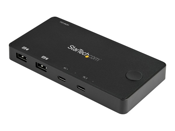 STARTECH.COM 2-Port USB-C KVM Switch - 4K 60Hz HDMI - Kompakter UHD Desktop SV211HDUC