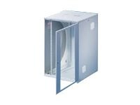 RITTAL RITTAL 19" Wandgehäuse FlatBox, 12 HE, 600 x 400 mm, hellgrau RAL 7035