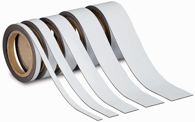 MAUL Magnetband, 50 mm x 3 m, Dicke: 1 mm, weiß