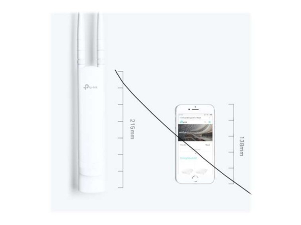 TP-LINK Omada 300 Mbps Outdoor Wi-Fi Access Point EAP110-OUTDOOR