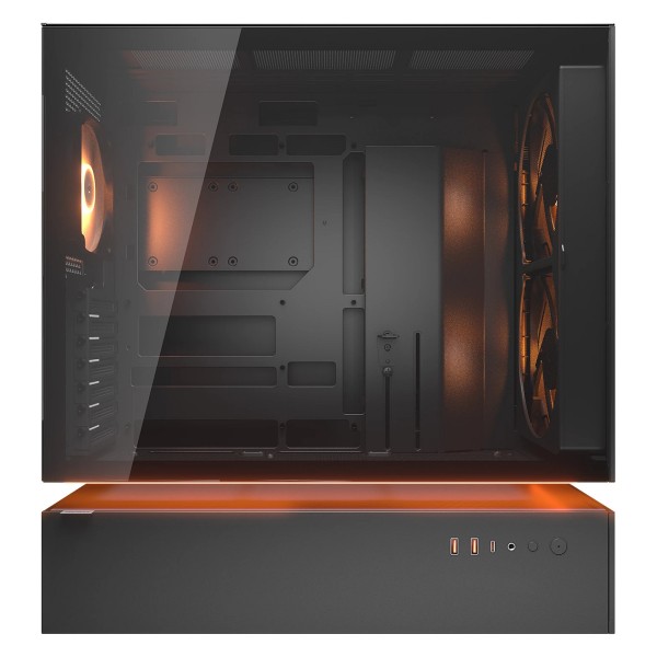 COUGAR GAMING COUGAR GAMING Gehäuse Midi-Tower CFV235, ARGB, Mesh, Schwarz