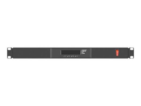 LANBERG 19" LCD-Lüftungspanel (4 Lüfter) 1U +Thermostat 230V AK-1503-B