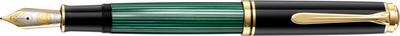 Pelikan Füllhalter "Souverän 1000", schwarz/grün, EF