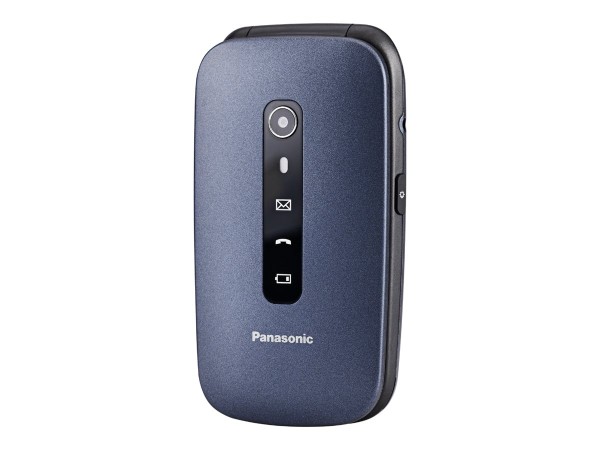PANASONIC PANASONIC KX-TU550, clamshell, 7.11 cm (2.8inch), 1.2 MP, Bluetooth, 1400 mAh, blue
