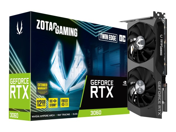 ZOTAC GAMING GeForce RTX 3060 Twin Edge OC 12GB ZT-A30600H-10M