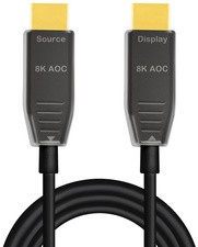 LogiLink HDMI AOC Hybrid Glasfaserkabel, 8K/60Hz, 15 m
