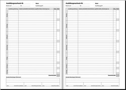 sigel Formularbuch "Ausbildungsnachweis", A4, 28 Blatt