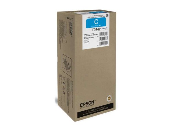 EPSON WorkForce Pro WF-C869R Cyan XXL Ink Supply Unit C13T97420N